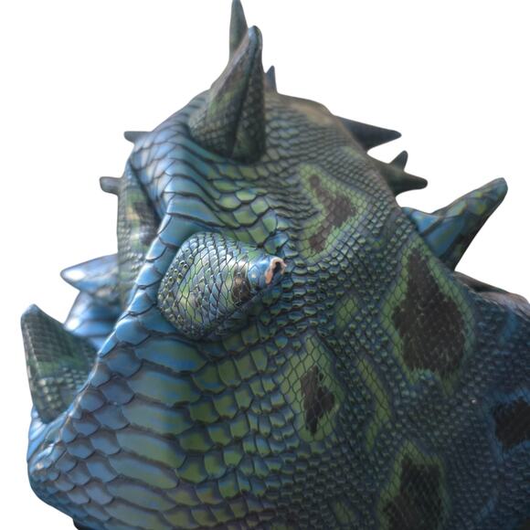 MadPax Backpack Spiketus Rex Pactor Blue Mamba Spikes Reptile Green Faux Leather main image 7